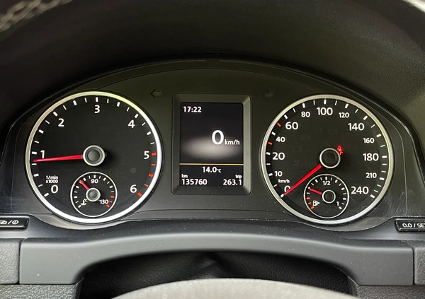 Volkswagen Tiguan cena 55800 przebieg: 135700, rok produkcji 2015 z Wrocław małe 631
